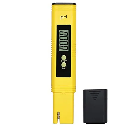 LiNKFOR PH Tester Digitale PH Penna LCD Misuratore PH Piaccametro Portatile per Bevande Ac...