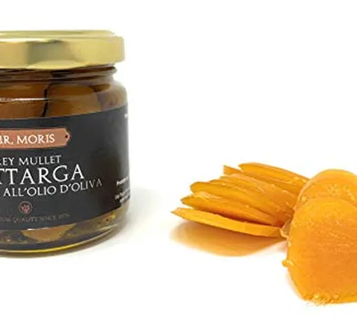 Bottarga di Muggine a Fettine all'Olio di Oliva Mr. Moris Kosher 100Gr