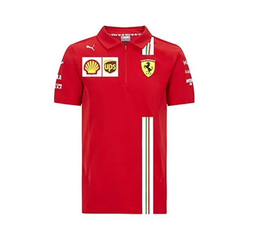 Official Formula One - Scuderia Ferrari 2020 Puma - Team Polo Camicia - Size: S