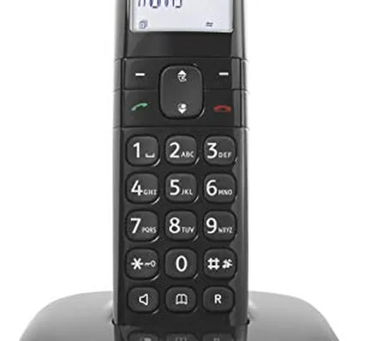 Doro Comfort 1010 Telefono Cordless DECT per Anziani con Tasti Grandi Compatibile con Appa...
