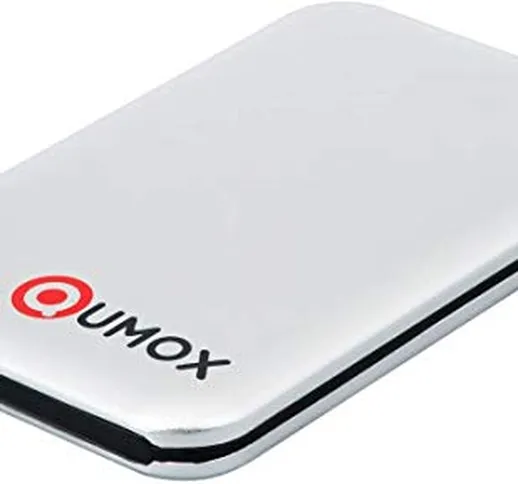 QUMOX USB 3.0 Enclosure 2.5"SATA Disk esterno HDD SSD Case/Argento