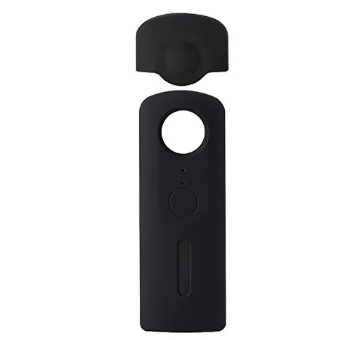 Andoer Cover per fotocamera con Copriobiettivo compatible con Ricoh Theta V 360