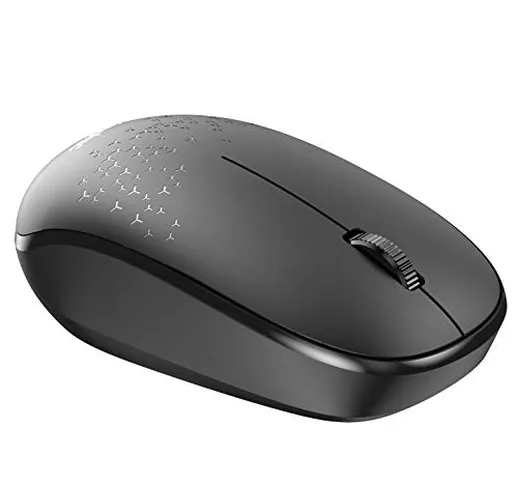 INPHIC Mouse Bluetooth Silenzioso, Mouse Wireless Bluetooth 5.0/ 3.0 a doppia modalità, mi...