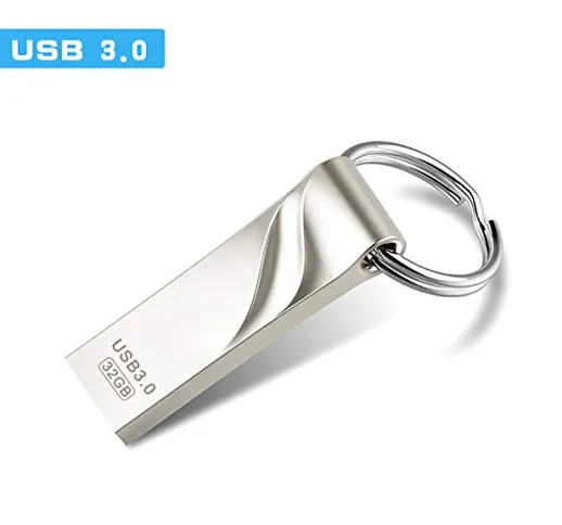 Lugoo USB 3.0 Chiavetta 32G Memoria USB Pendrive con Portachiavi unità Flash Drive Pennett...