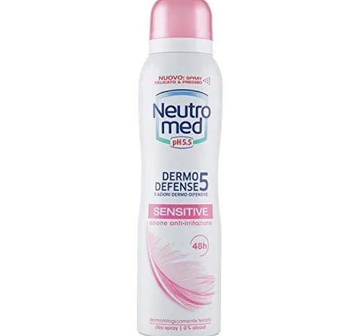 3 X Neutro Med dermo defense sensitive deospray ipoallergenico deodorante 150 ML