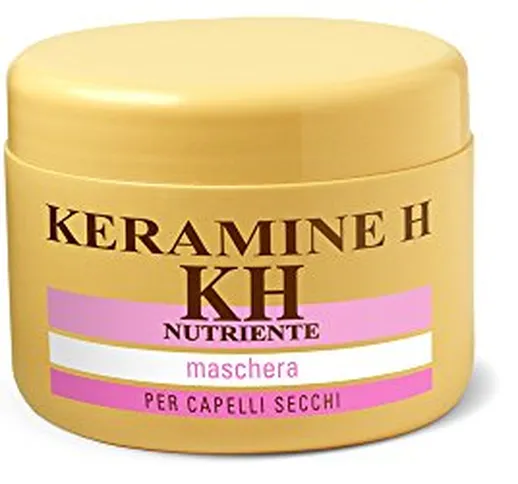 Keramine H Maschera Nutriente - 3 Confezioni da 250 ml - Totale: 750 ml