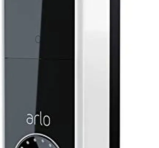 Arlo Video doorbell, Videocitofono Wifi HD con batteria ricaricabile, Sirena integrata, Re...