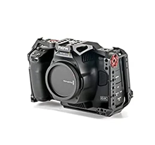 (Black) TILTA TA-T11-FCC-B Camera Full Cage Per BMPCC 6K Pro Blackmagic Pocket Cinema Came...