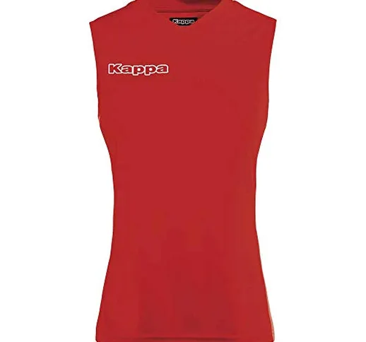 Kappa Amila T-Shirt, Rosso/Bianco, 14 Anni Unisex-Bambini