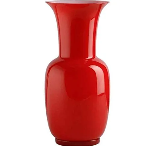 Venini VASO OPALINO ROSSO