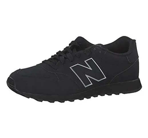 New Balance 500, Sneaker Uomo, Nero (Black Black), 44 EU