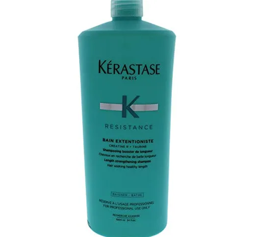 Kerastase Resistence Bain Extensioniste, Shampoo rinforzante per la lunghezza 1000ml