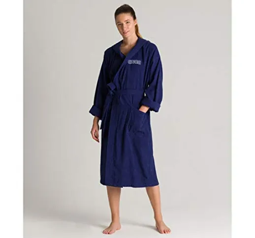 Arena Adulti, Unisex - Adulto, Accappatoio, 003210, blu navy, XL