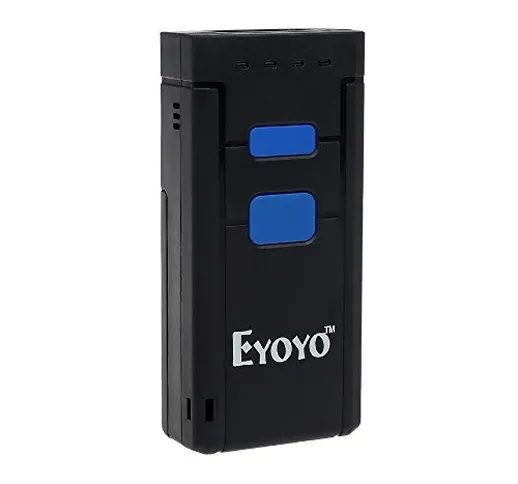 2D QR/CCD Lettore Codici a Barre Portatile Wireless Eyoyo Bluetooth Barcode Scanner per Ap...