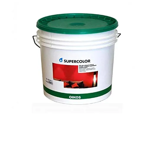 SUPERCOLOR OIKOS LT 14 IDROPITTURA TRASPIRANTE LAVABILE