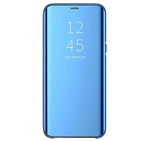 Custodia Samsung Galaxy S8/S8 Plus Clear View Standing Cover Mirror Flip Custodia 360 Grad...