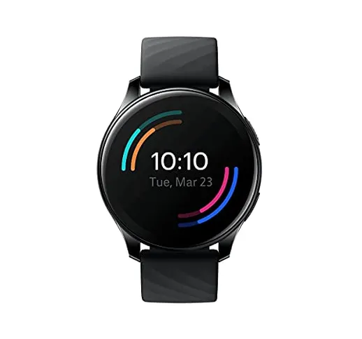 OnePlus Watch - Smartwatch Bluetooth 5.0 con durata della batteria di 14 giorni e resisten...