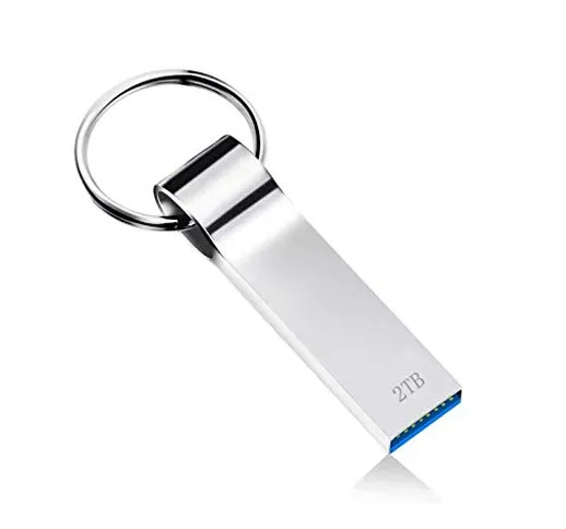 Kayboo Chiavetta USB 2TB Pendrive USB 3.0 Metallo Pen Drive Impermeabile Memoria USB Porta...