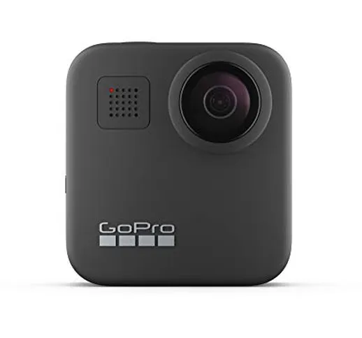 GoPro Max - Fotocamera digitale impermeabile 360 ​​con stabilizzazione infrangibile, touch...