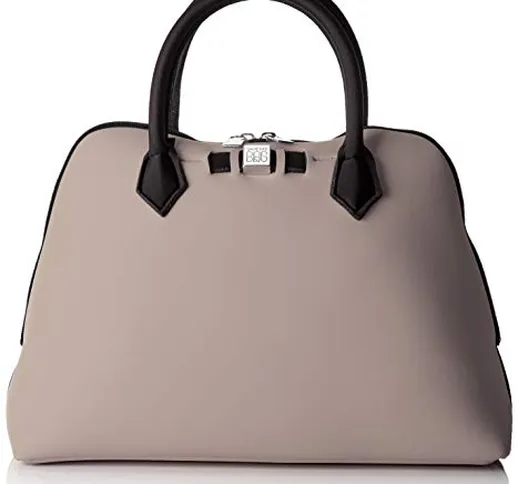 save my bag Princess Midi, Borsa a Mano Donna, Grigio (Turtle), 36x26x16 cm (W x H x L)