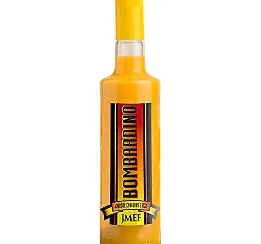 Bombardino | Liquore Cremoso Uovo e Rum | Distilleria Jannamico dal 1888-700 ml