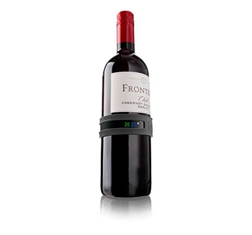 Vacu Vin - Termometro per vino (da attaccare alla bottiglia di vino per misurare la temper...