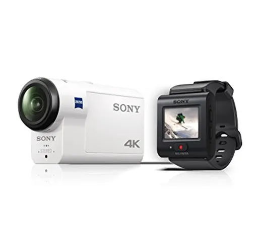 Sony FDR-X3000R Action Cam 4K, Bianco