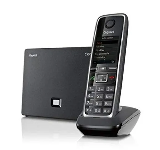 Gigaset C530 Telefono Cordless con Display da 1.8'', Funzione di Ricerca fino a 150 Voci [...