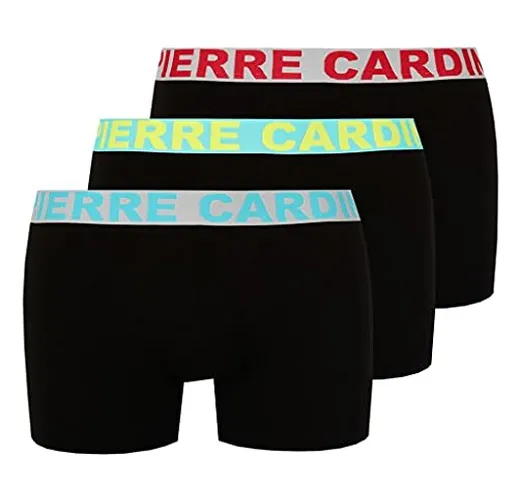 Pierre Cardin 3 Boxer Uomo Cotone Elasticizzato Intimo Underwear Mutande Uomo Boxer Ragazz...