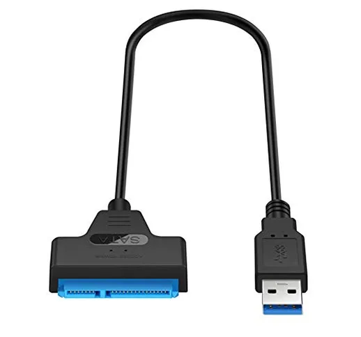 Kentop, adattatore da USB 3.0 a SSD, per dischi rigidi SATA da 2,5"