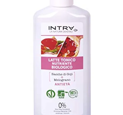 HARBOR intra latte/tonico nutriente biologico bacche di goji e melograno 200ml