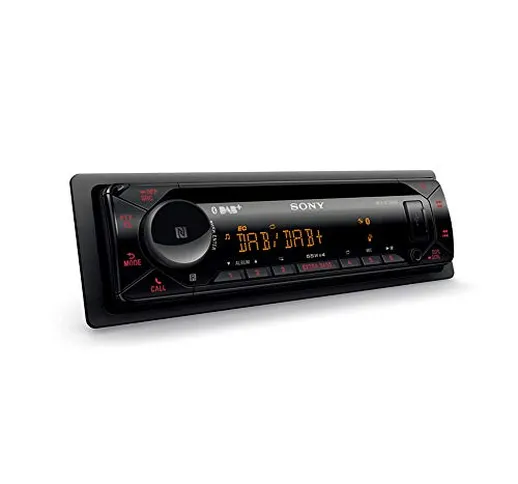 Sony MEX-N7300BT - Autoradio con CD, Ricezione DAB/DAB+, Microfono Esterno Incluso, Illumi...