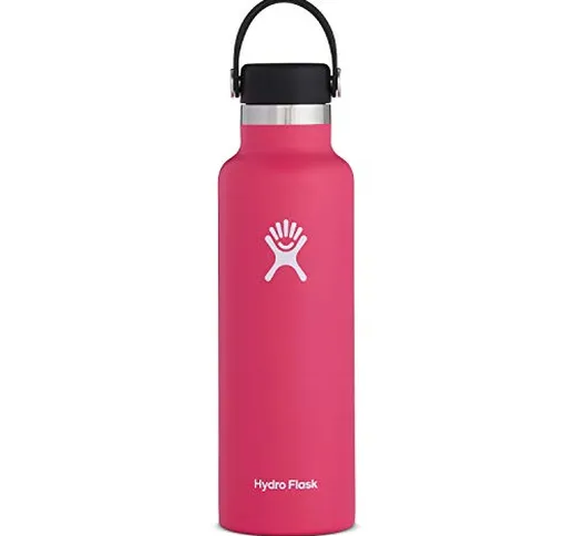 Hydro Flask Borraccia termica da 621 ml (21 oz) in acciaio inossidabile e isolamento sotto...