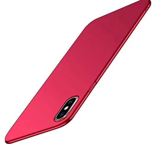 Beryerbi Custodia Compatibile con iPhone XS Max,Ultra Sottile Hard PC 360 Gradi Resistente...