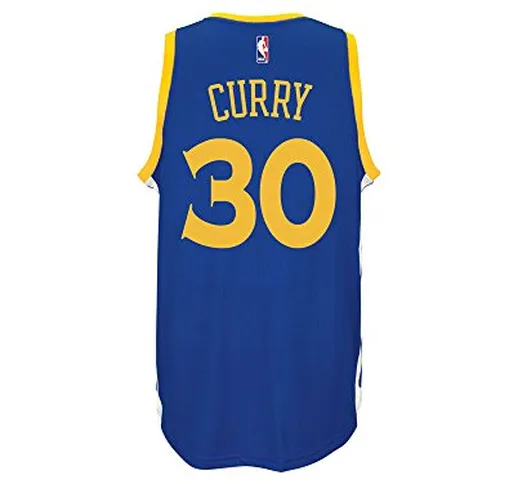 adidas Stephen Curry Youth Golden State Warriors Swingman - Maglia da basket (XL = 18-20)