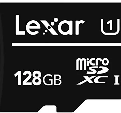 Lexar 128GB microSDXC UHS-I Memoria Flash Classe 10 128GB microSDXC UHS-I, 128 GB, MicroSD...