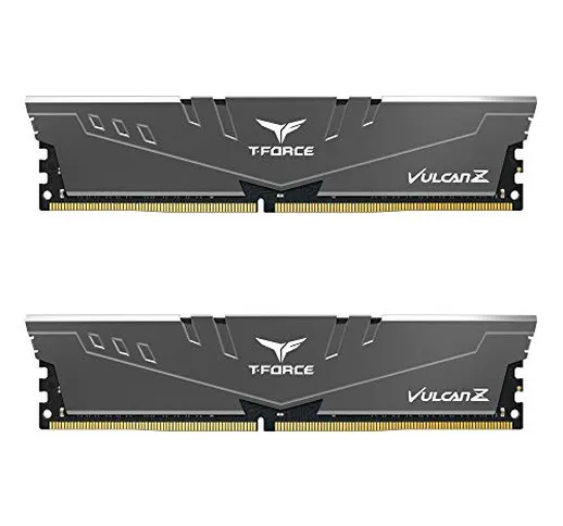 TEAMGROUP Team T-Force Vulcan Z DDR4 memoria da gioco, 2 x 16 GB, 3600 Mhz, 288 Pin DIMM,...