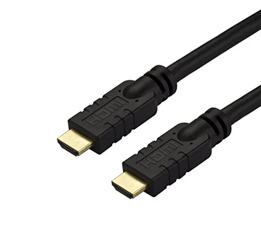 STARTECH.COM Cavo HDMI ad Alta velocità 4K 60Hz da 10 m, Certificato Cl2 per Installazione...