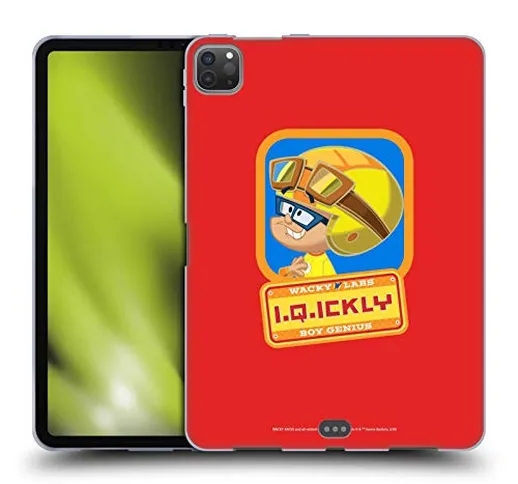 Head Case Designs Ufficiale Wacky Races 2016 IQ Ickly Grafiche Cover in Morbido Gel Compat...