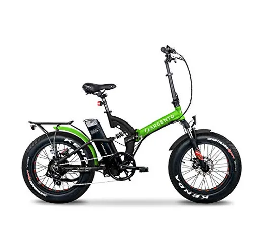 Argento Bike - BIMAX-S Metal Green 2020 (E-Bike Pieghevole).