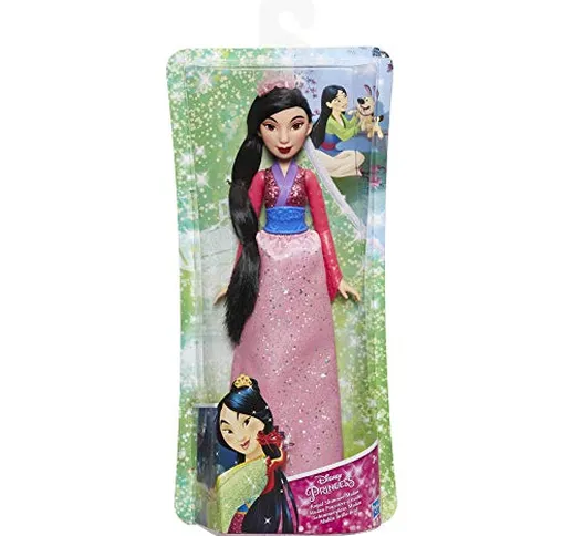 Hasbro Disney Princess- Shimmer Mulan Bambola, Multicolore, E4167ES2