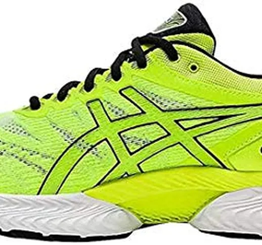 ASICS Gel-Nimbus 22, Scarpe da Ginnastica Uomo, Giallo di Sicurezza/Giallo di Sicurezza, 4...