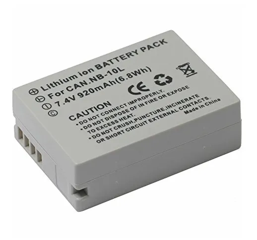 Dorr NB-10L Batteria agli Ioni di Litio per Canon 1100D