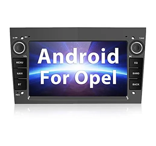 Autoradio con sistema di navigazione per Opel, unità principale da 7 pollici Android Bluet...