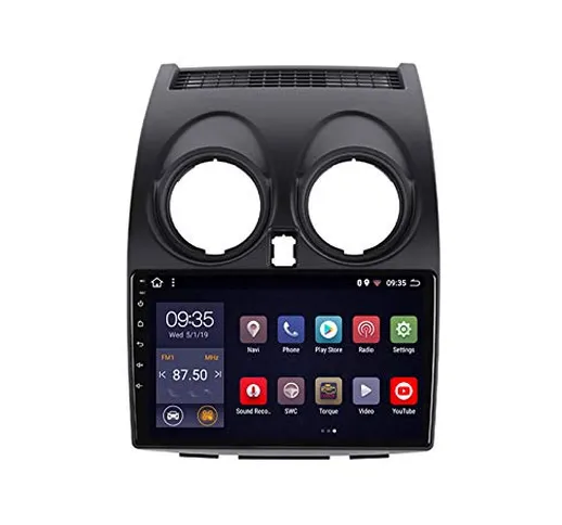 WY-CAR Android 8.1 GPS Navigazione Stereo Autoradio, 9" 1080P HD Touch Screen Video Player...
