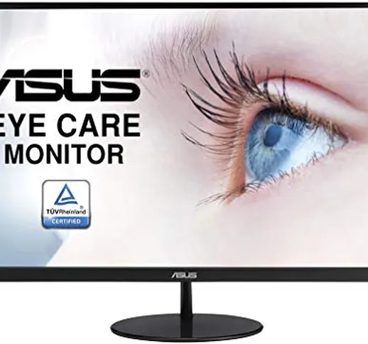 ASUS VL278H 27'' FHD (1920 x 1080) Gaming Monitor, Frameless, 1 ms, 75 Hz, HDMI, D-Sub, Fi...