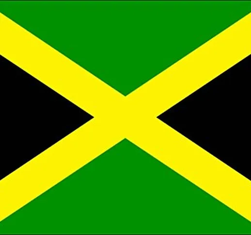 Bandiera Giamaica cm 90 x 150 cm Jamaica in tessuto