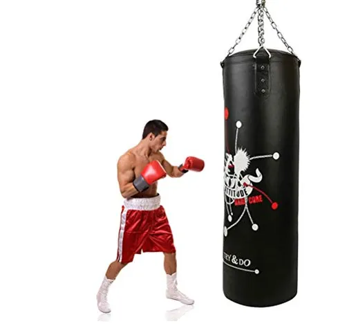 CXSMKP Sacco da Boxe da Allenamento per Calcio,Sacco da Boxe Pesante per Bambini Fitness S...