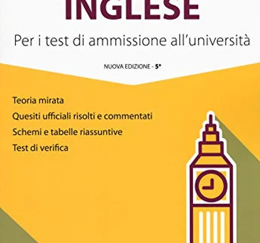 Alpha Test inglese. Per i test di ammissione all'università