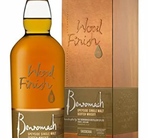 BENROMACH DISTILLERY - WHISKY BENROMACH SASSICAIA WOOD FINISH SPEYSIDE VOL.45% CL. 70